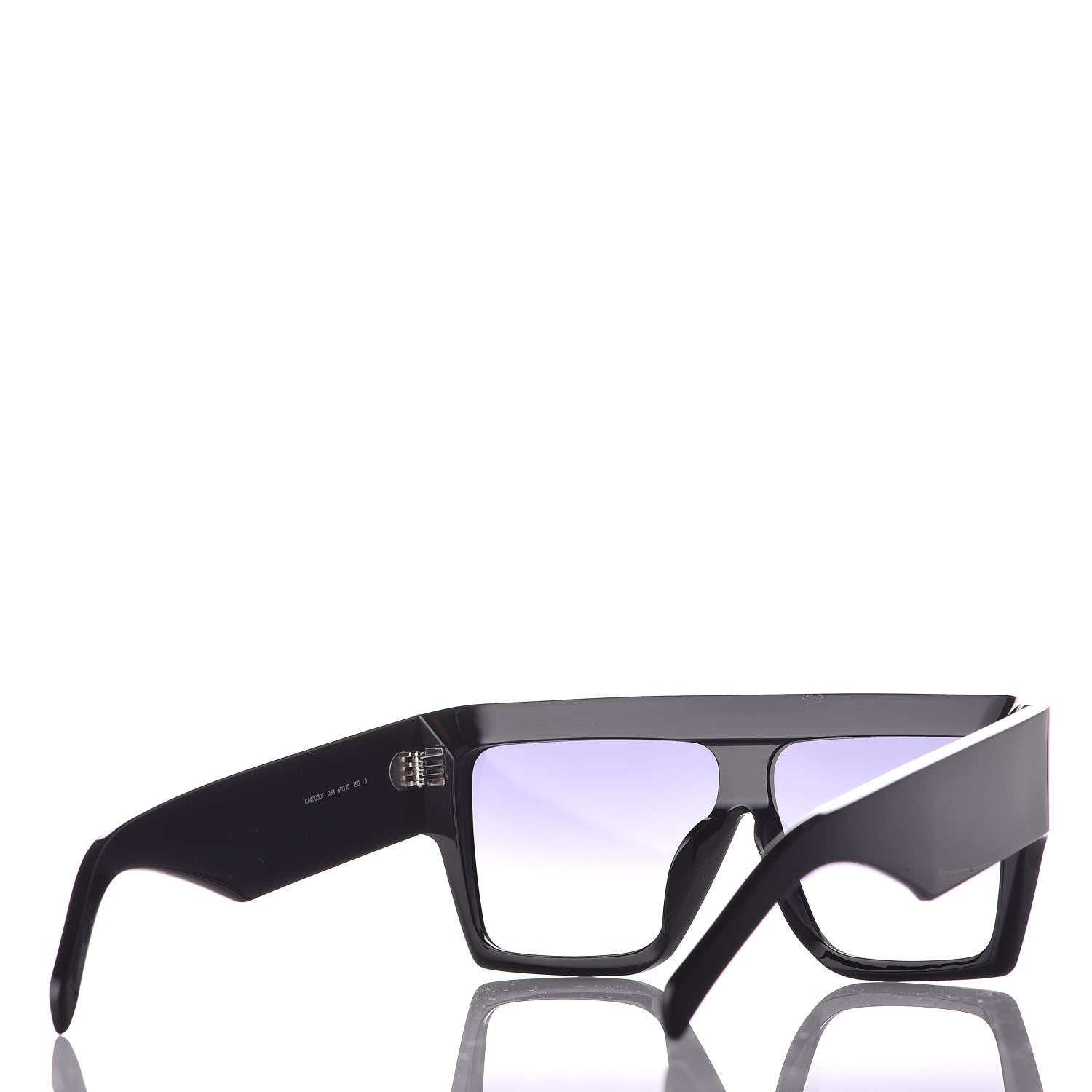 Celine Flat Top Sunglasses CL 40030F Black 4 of 7
