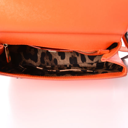 Dolce & Gabbana Dauphine Medium Miss Sicily Satchel Orange 5 of 7