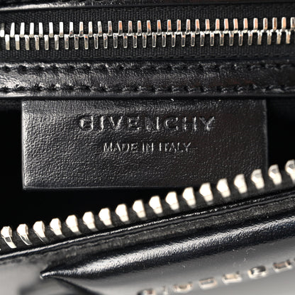 Givenchy Shiny Lord Calfskin Mini Antigona Black 6 of 9