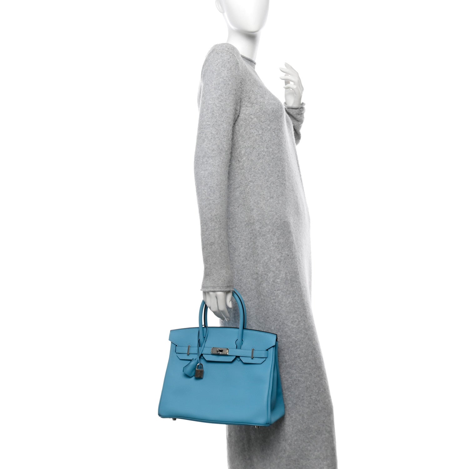 Hermes Epsom Birkin 30 Bleu du Nord 2 of 11