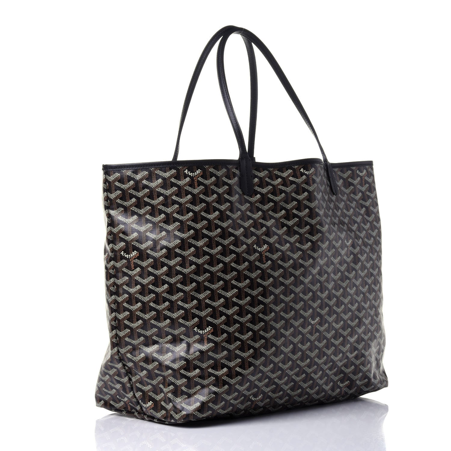 Goyard Goyardine Saint Louis GM Black 2 of 8