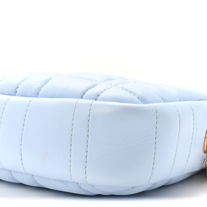Burberry Lambskin Quilted Small Lola Camera Bag Pale Blue 10 of 10