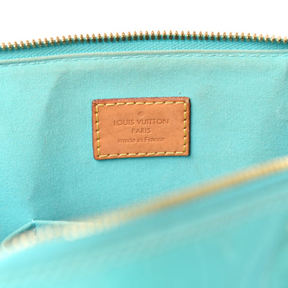 Louis Vuitton Vernis Alma PM Blue Lagon 6 of 9
