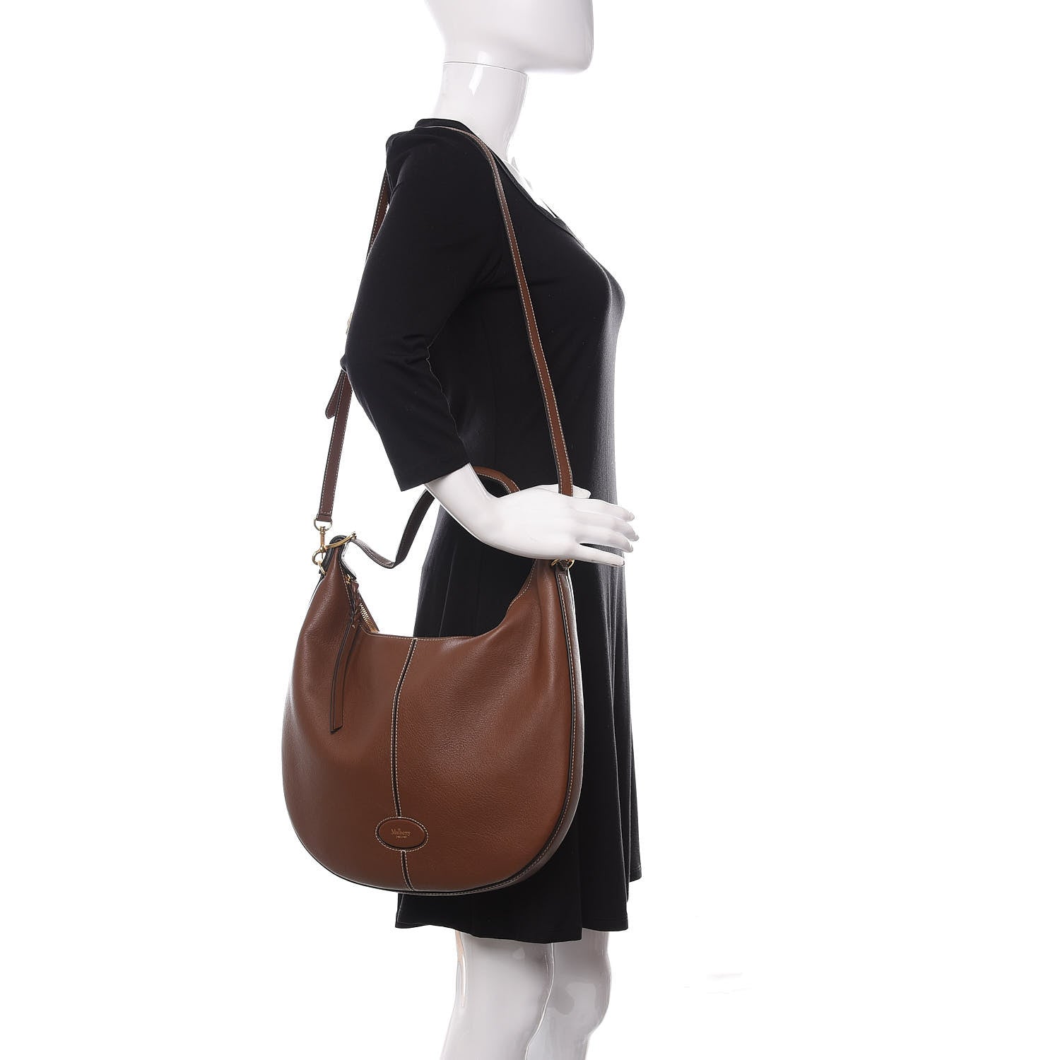 Mulberry Silky Calf Small Selby Tan 2 of 8