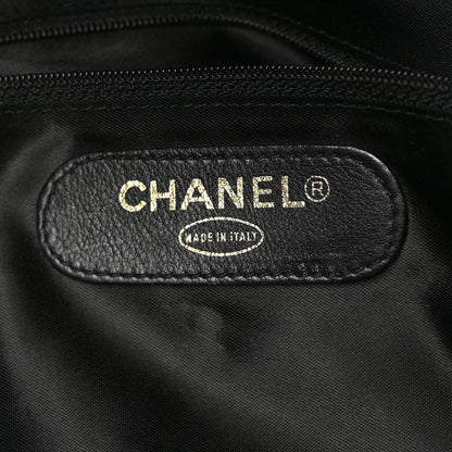 Chanel Caviar XL Weekender Bag Black 7 of 9