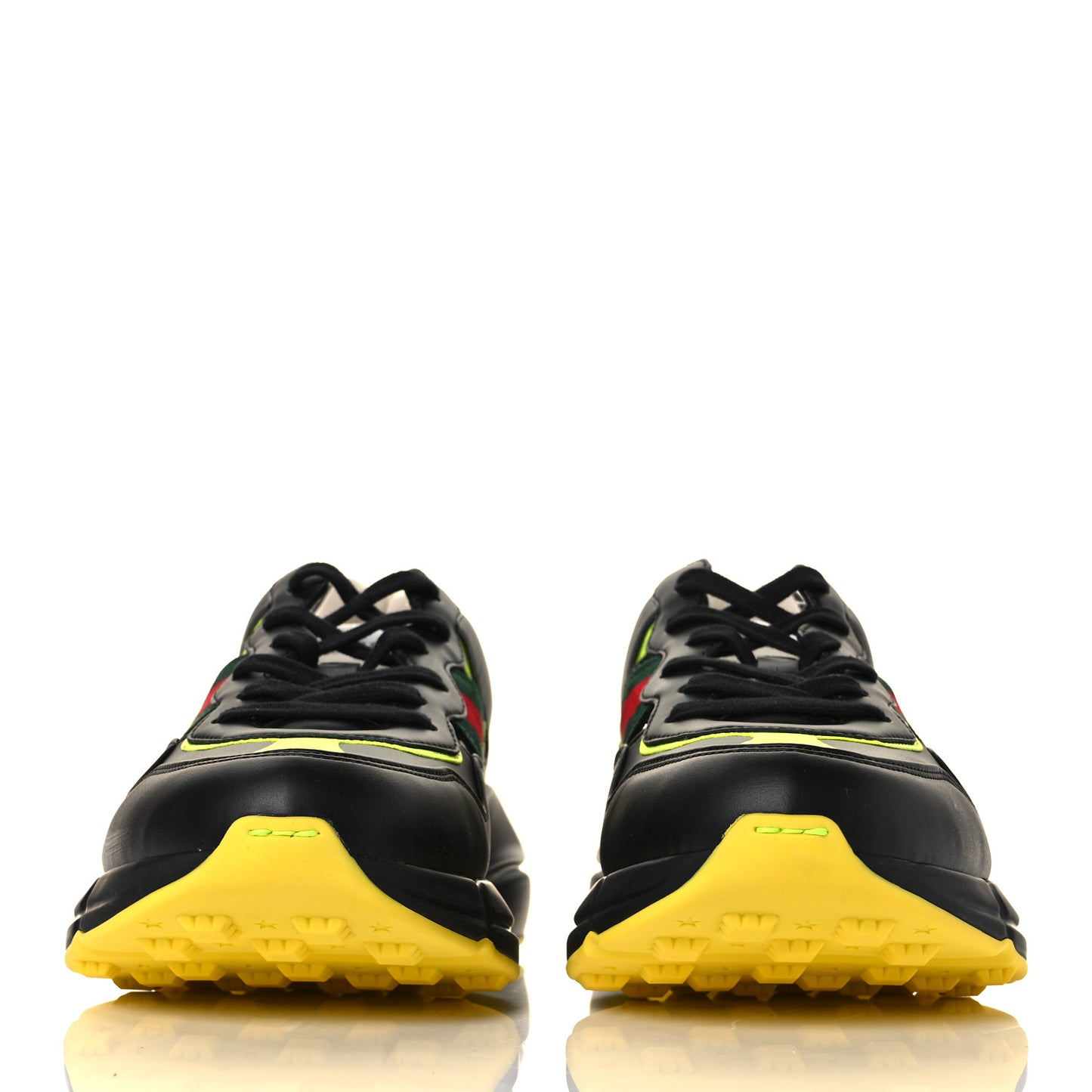 Demetra Web Mens Rhyton Cut Out Sneakers 10 Black Yellow Fluo