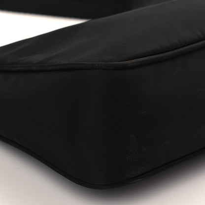 Prada Tessuto Nylon Mini Re-Edition 2000 Bag Black 9 of 10
