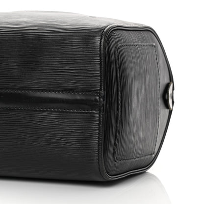 Louis Vuitton Epi Speedy 25 Black 10 of 22