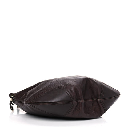 Gucci Guccissima Large Princy Hobo Dark Brown 5 of 15