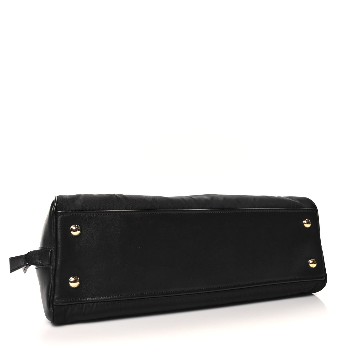 Re-Nylon Tesutto Nappa Medium Re-Edition 1978 Bowler Bag Black