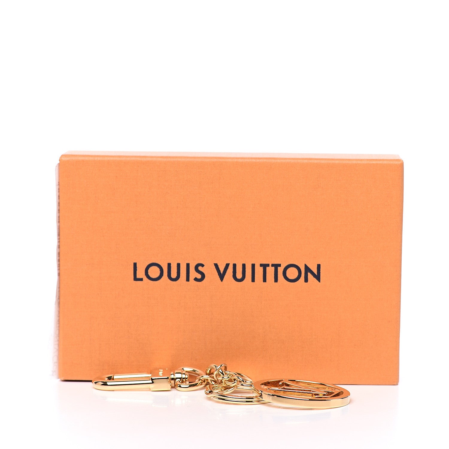 Louis Vuitton LV Circle Bag Charm Key Holder Gold 4 of 4
