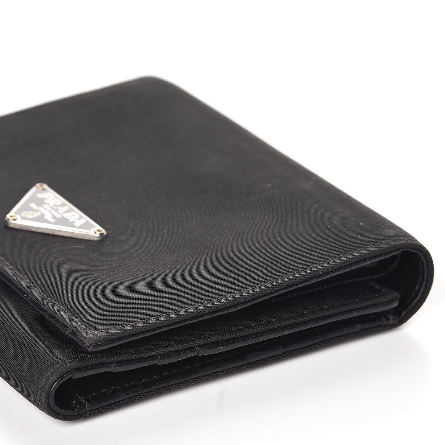 Tessuto Nylon Wallet Nero Black