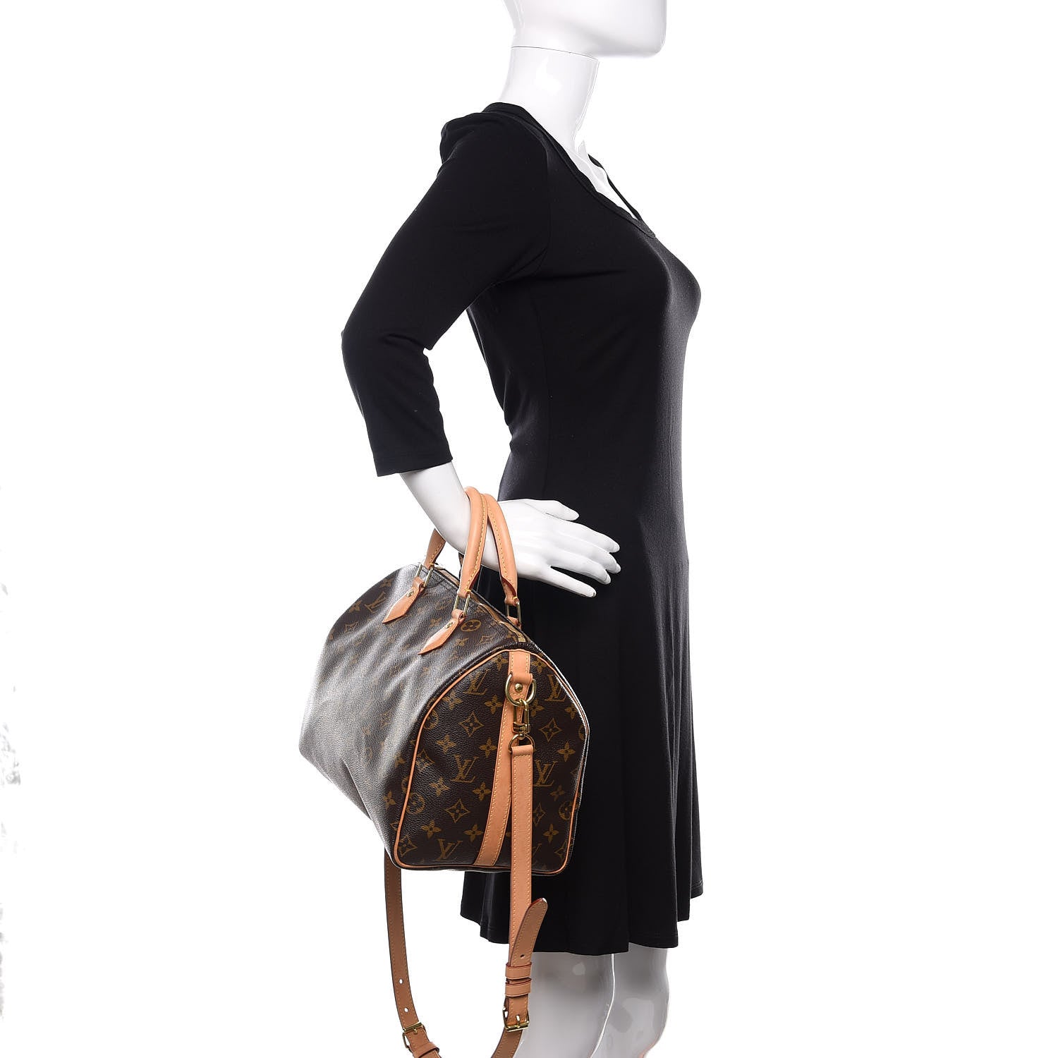 Louis Vuitton Monogram Speedy Bandouliere 30 3 of 15