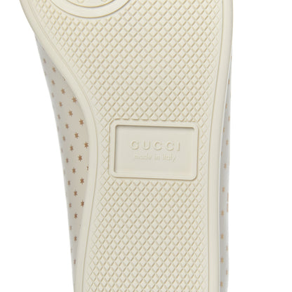 Gucci X SEGA Calfskin GUCCY Stars Womens Falacer Sneakers 36 White 7 of 9