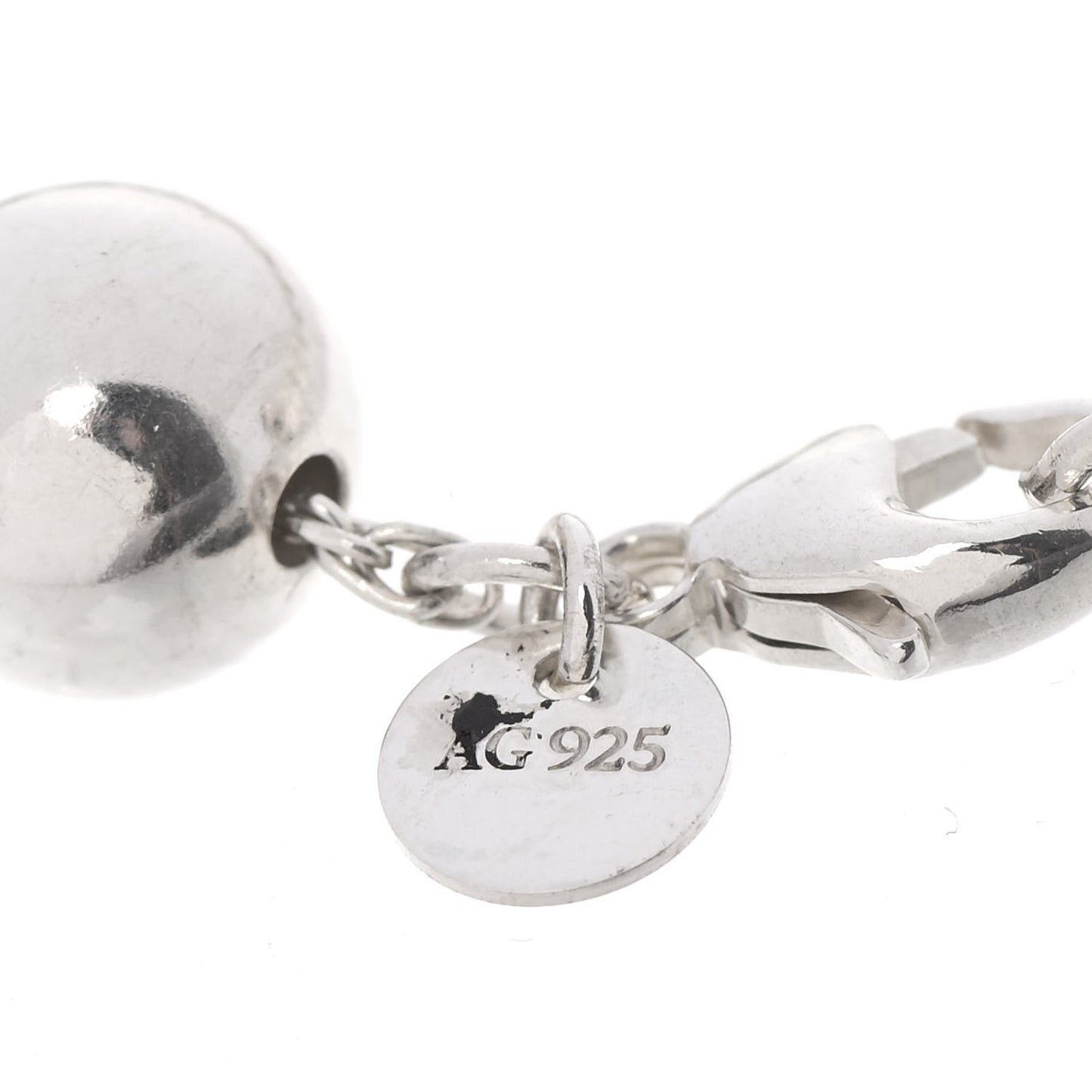Sterling Silver 10mm HardWear Ball Bracelet
