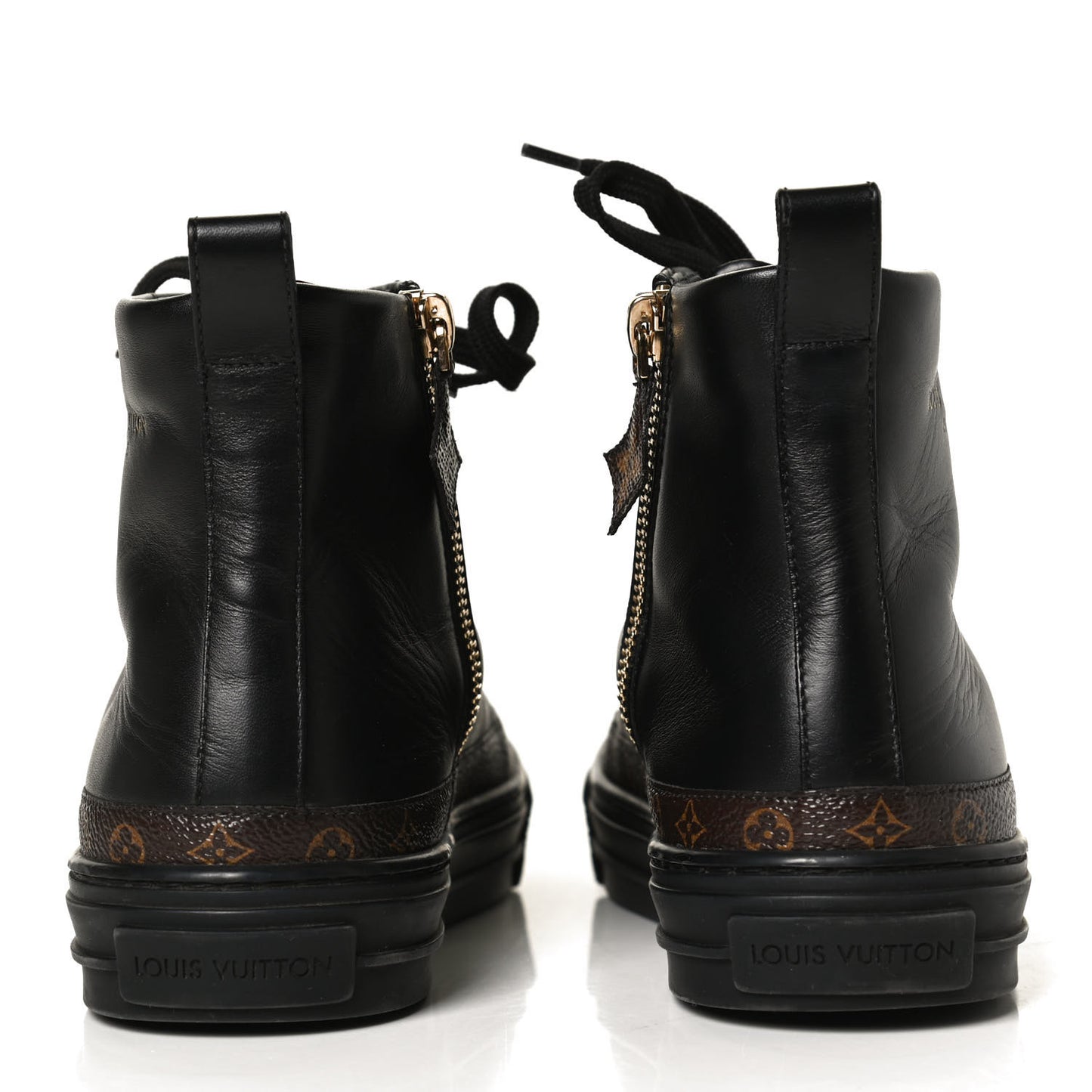Monogram Stellar Sneaker Boots 36 Black