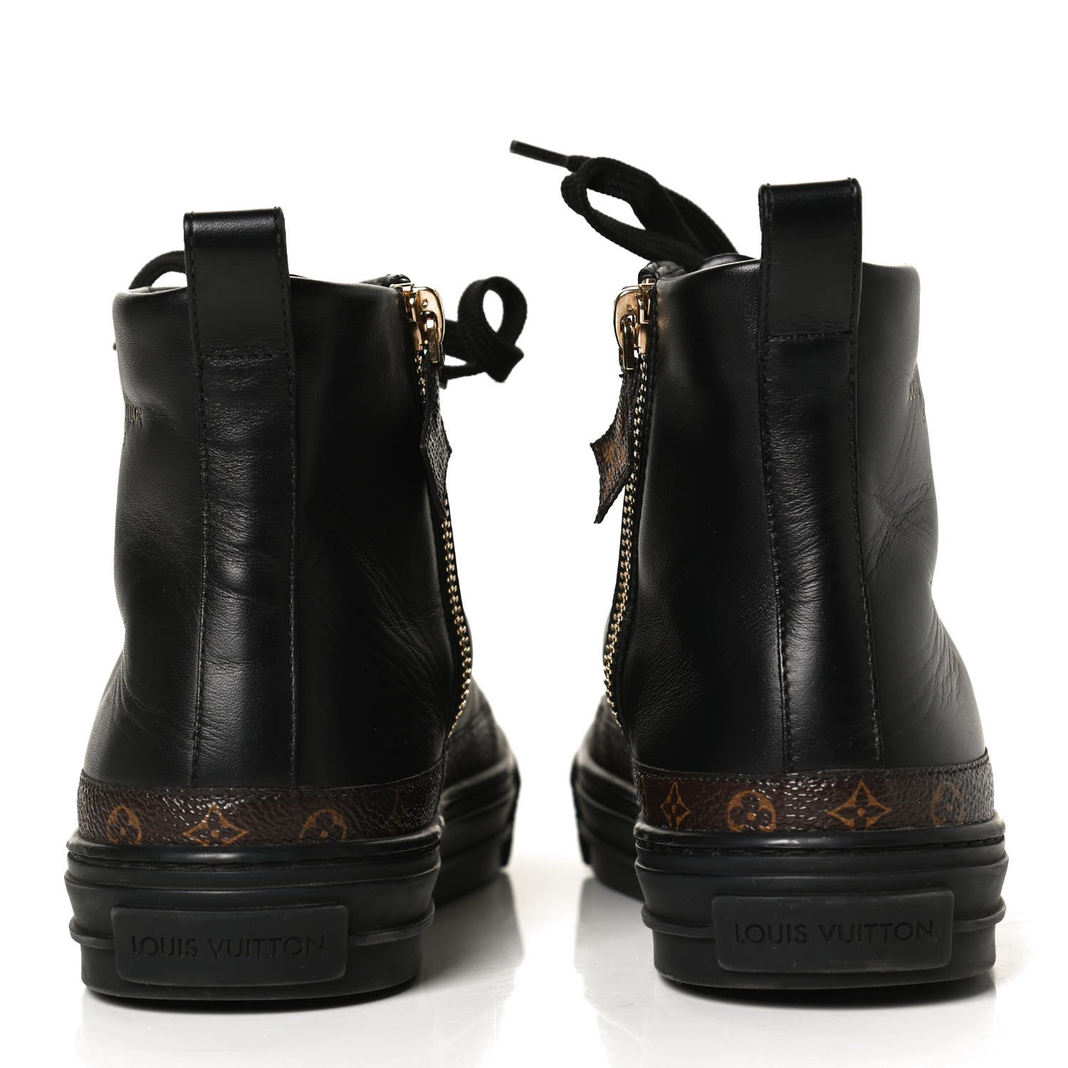 Louis Vuitton Monogram Stellar Sneaker Boots 36 Black 6 of 10