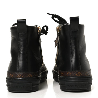 Louis Vuitton Monogram Stellar Sneaker Boots 36 Black 6 of 10