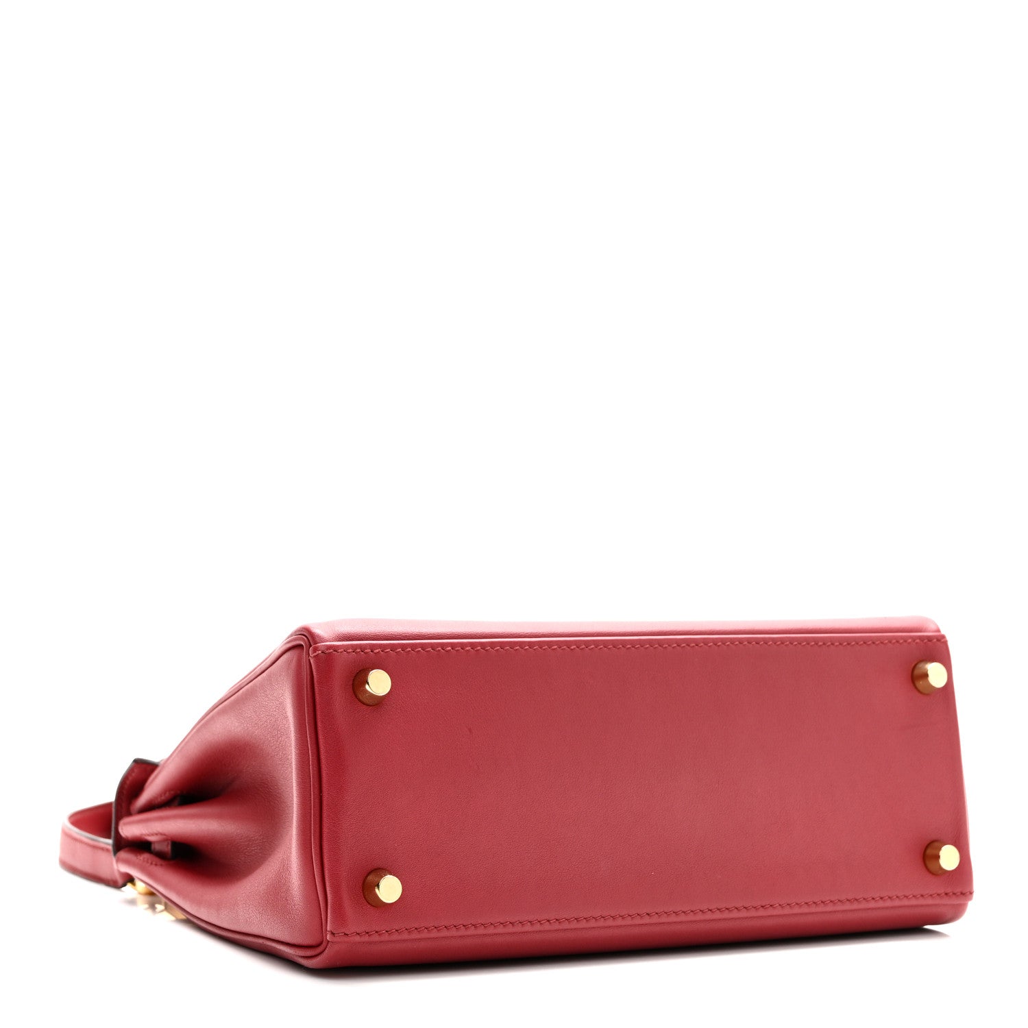 Hermes Swift Kelly Retourne 25 Rouge Grenat 4 of 11