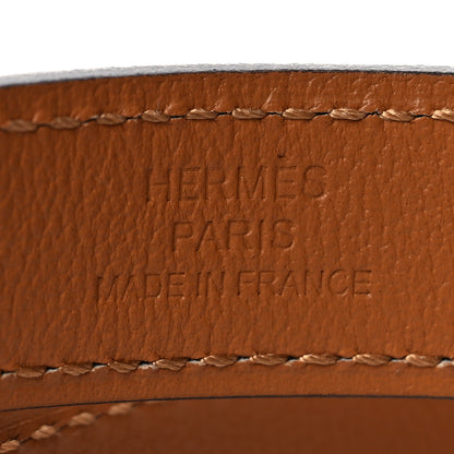 Hermes Epsom Kelly Belt White 5 of 5