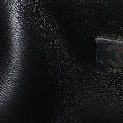 Chanel Wool Patchwork Medium Single Flap Pink Grey 7 of 10