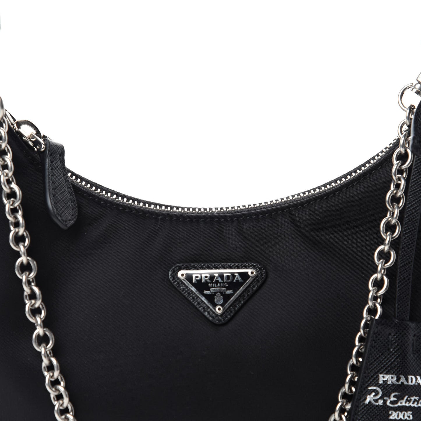 Nylon Re-Edition 2005 Shoulder Bag Black