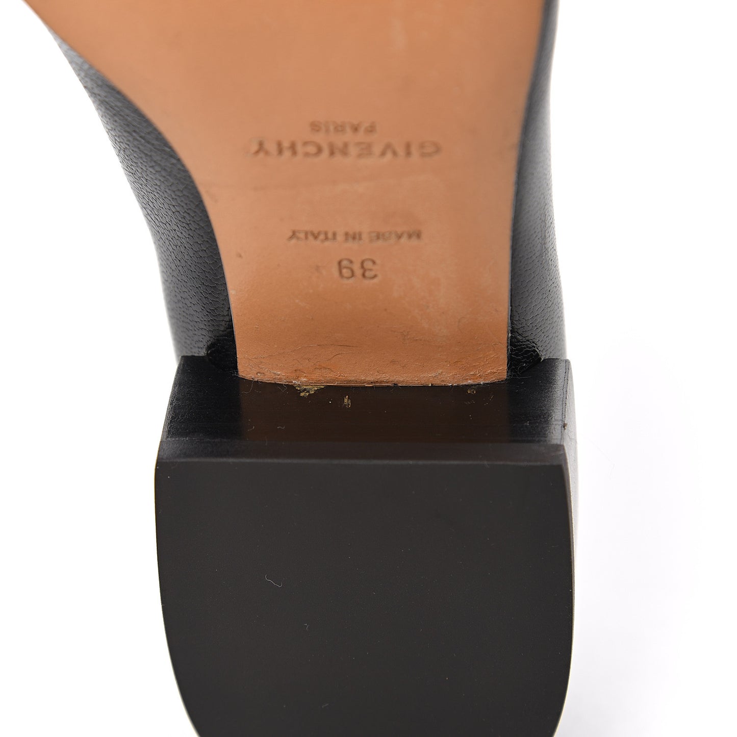 Goatskin 4G Loafer 39 Black