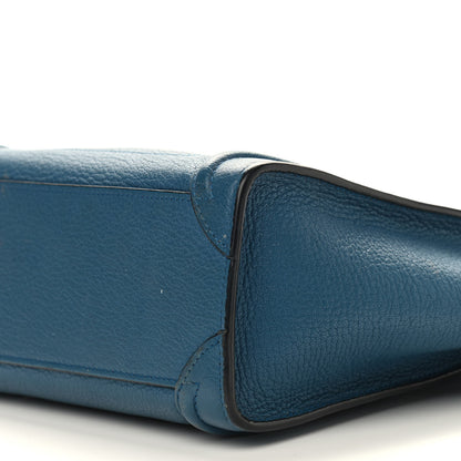 Celine Goatskin Nano Luggage Deepsea 13 of 13