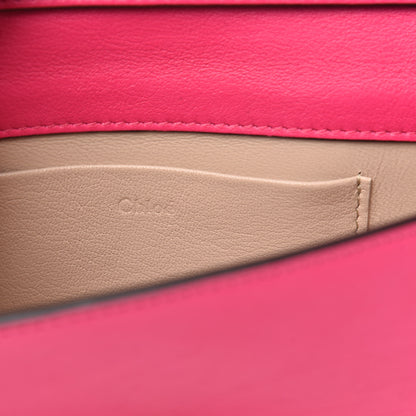 Chloe Calfskin Small Nile Bracelet Minaudiere Bag Fuchsia Rose 6 of 10