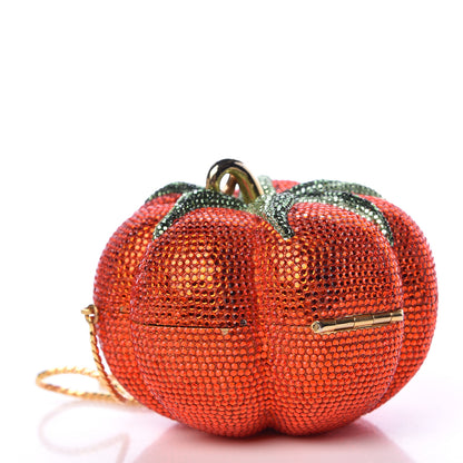 Judith Leiber Swarovski Crystal Tomato Minaudiere Clutch Red 3 of 13