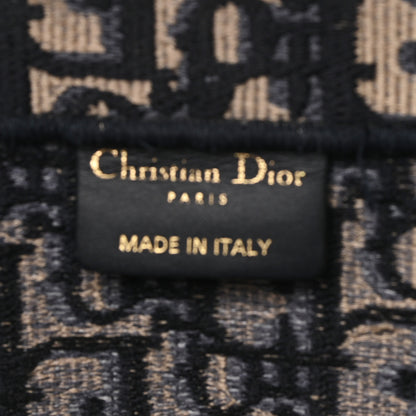 Christian Dior Oblique Medium Book Tote Blue Multicolor 6 of 12