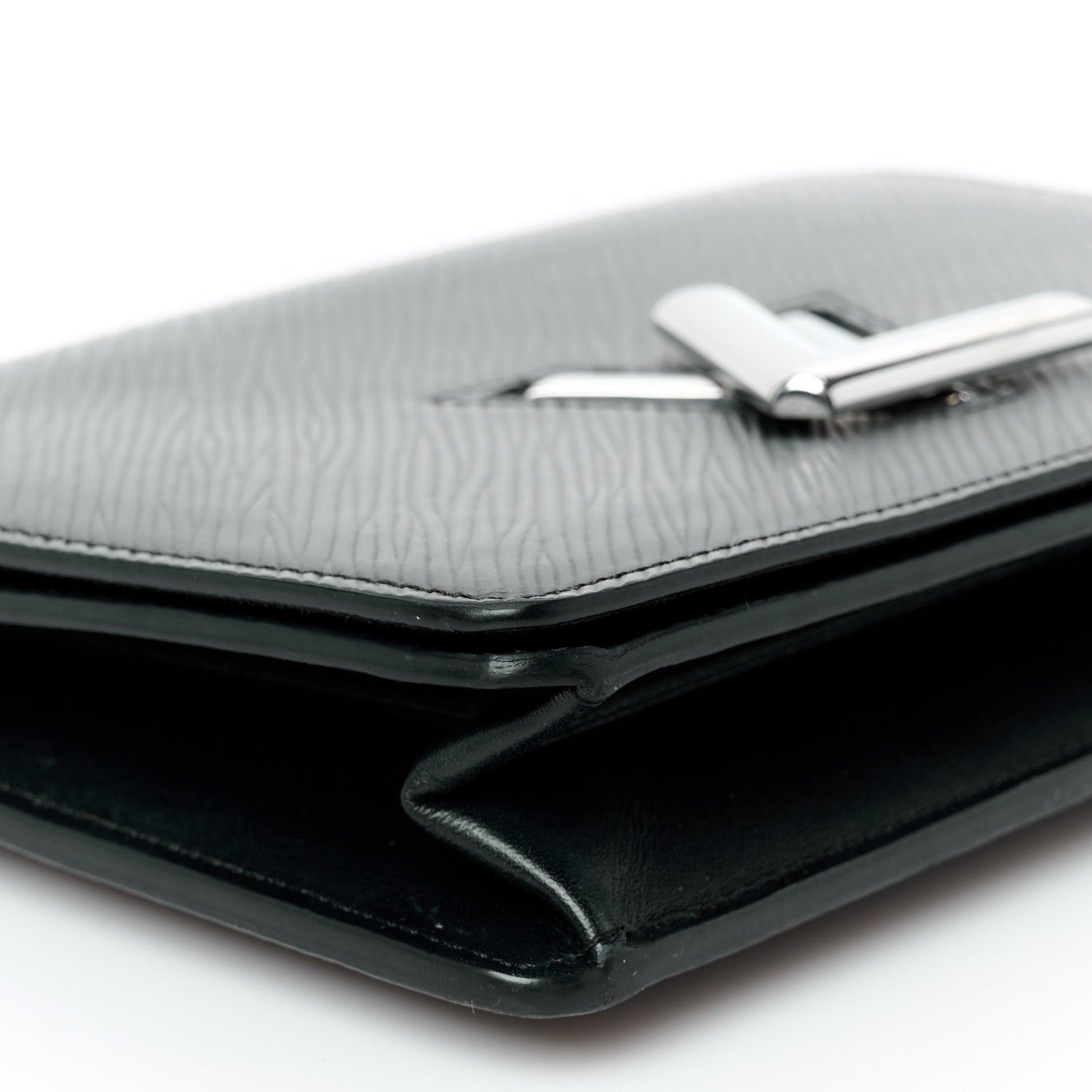 Louis Vuitton Epi Twist Belt Chain Wallet Black 9 of 10