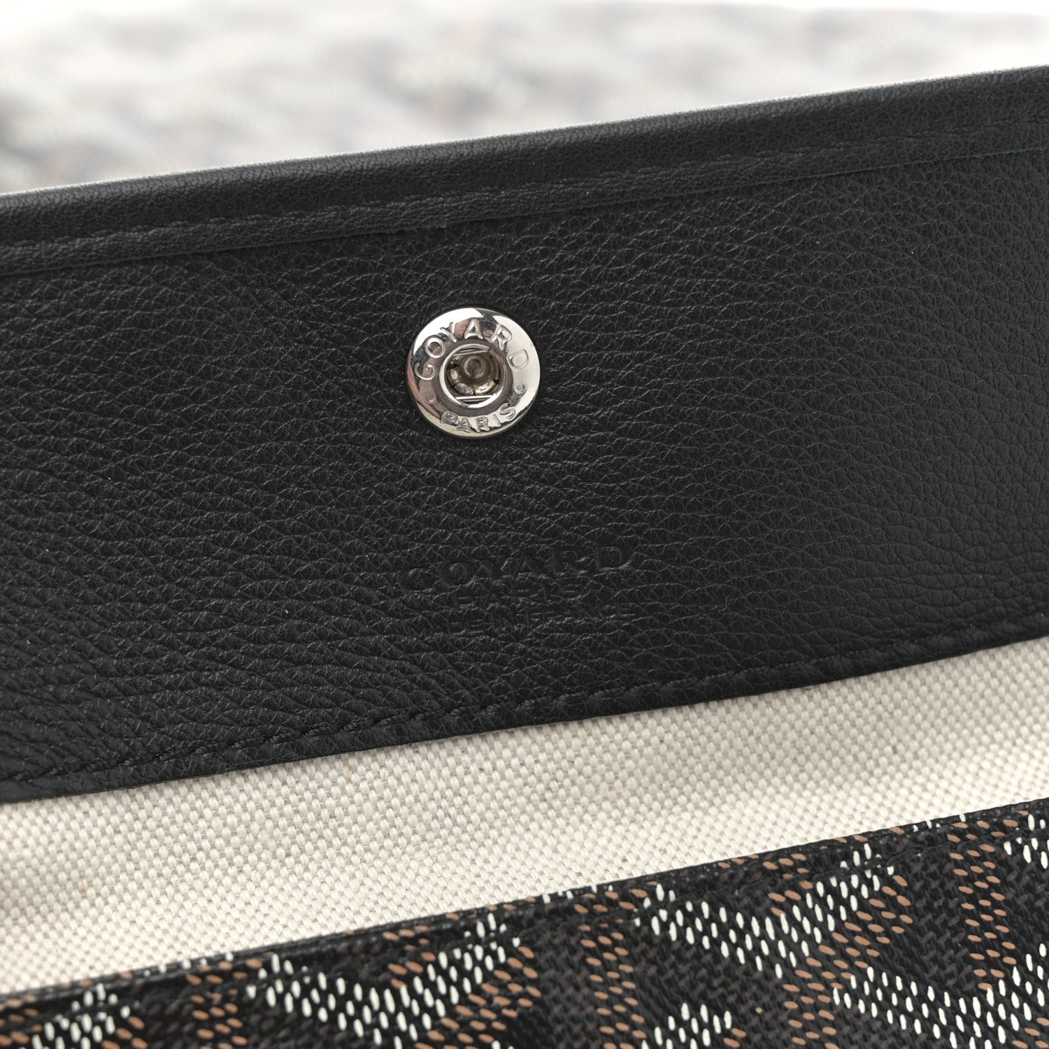 Goyard Goyardine Saint Louis PM Black 7 of 16