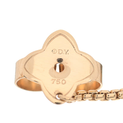 David Yurman 18K Yellow Gold Black Pearl Diamond Solari Drop Earrings 4 of 4