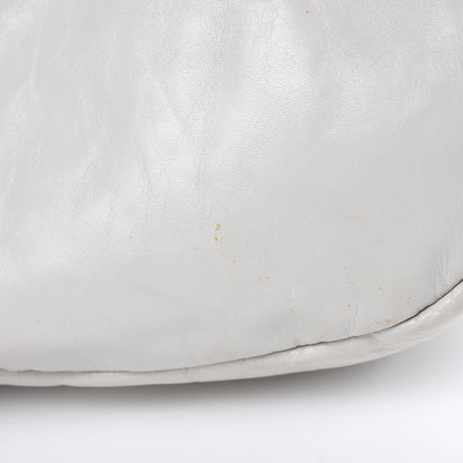 Chanel Tweed Lambskin Drawstring Tweedy Tote White 11 of 16