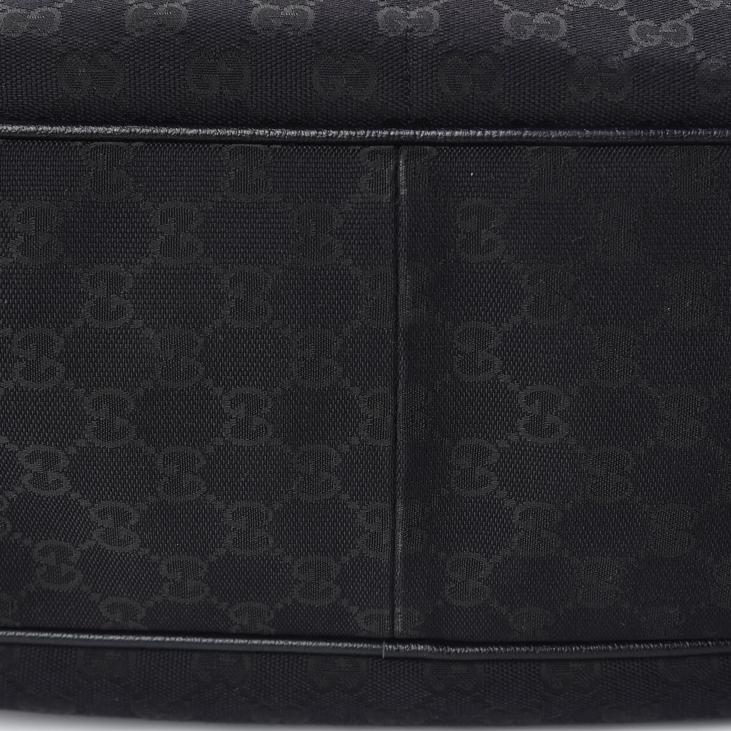 Gucci Monogram Large Diaper Bag Black 11 of 12