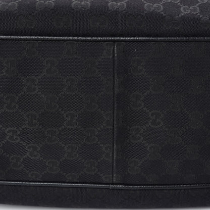Gucci Monogram Large Diaper Bag Black 11 of 12