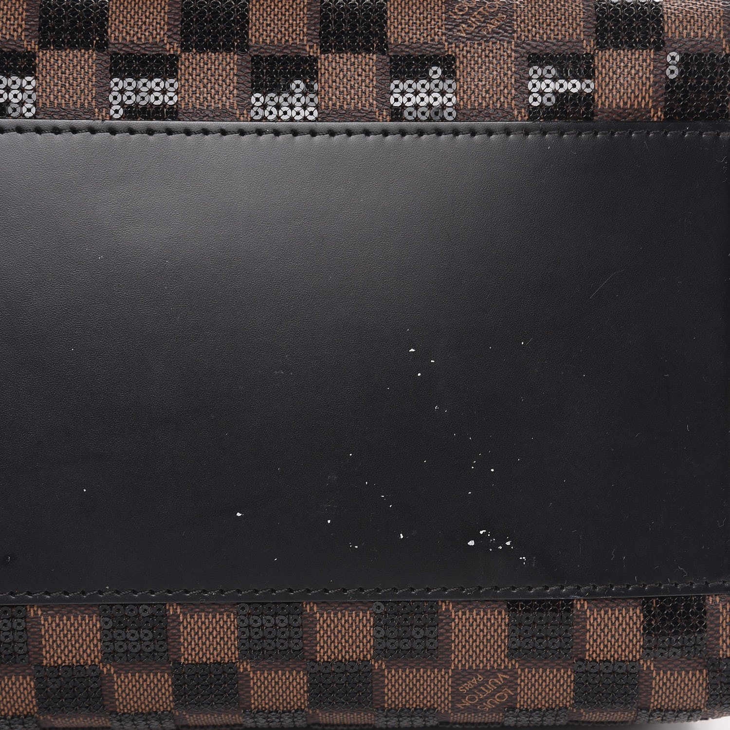 Louis Vuitton Damier Paillettes Speedy 30 Black 9 of 9