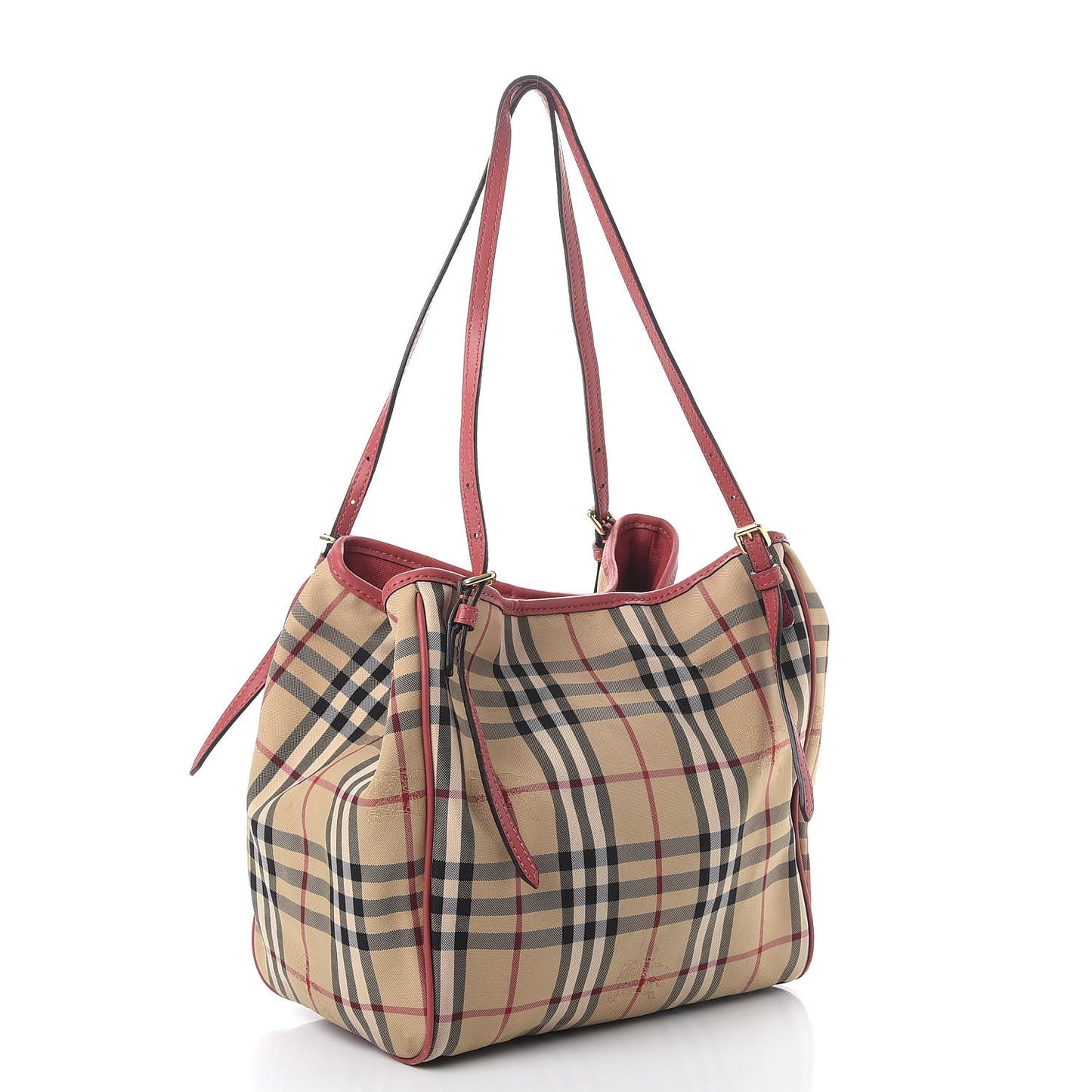 Horseferry Check Small Canterbury Tote Antique Rose