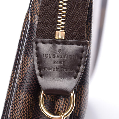Louis Vuitton Damier Ebene Eva Clutch 6 of 13