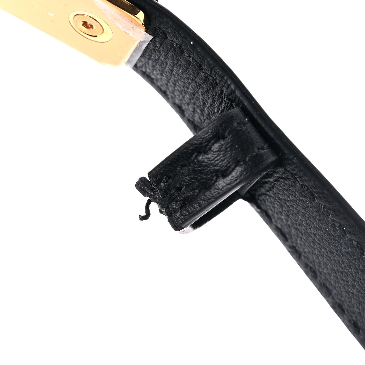 Calfskin CD Belt 85 Black