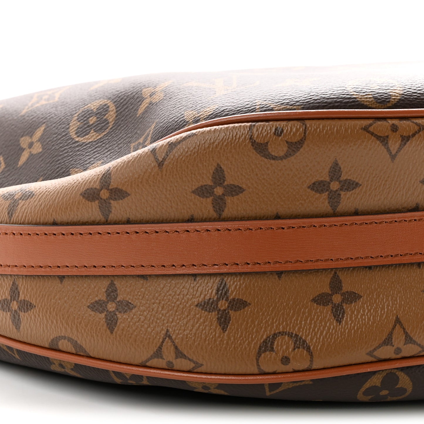 Reverse Monogram Loop Hobo