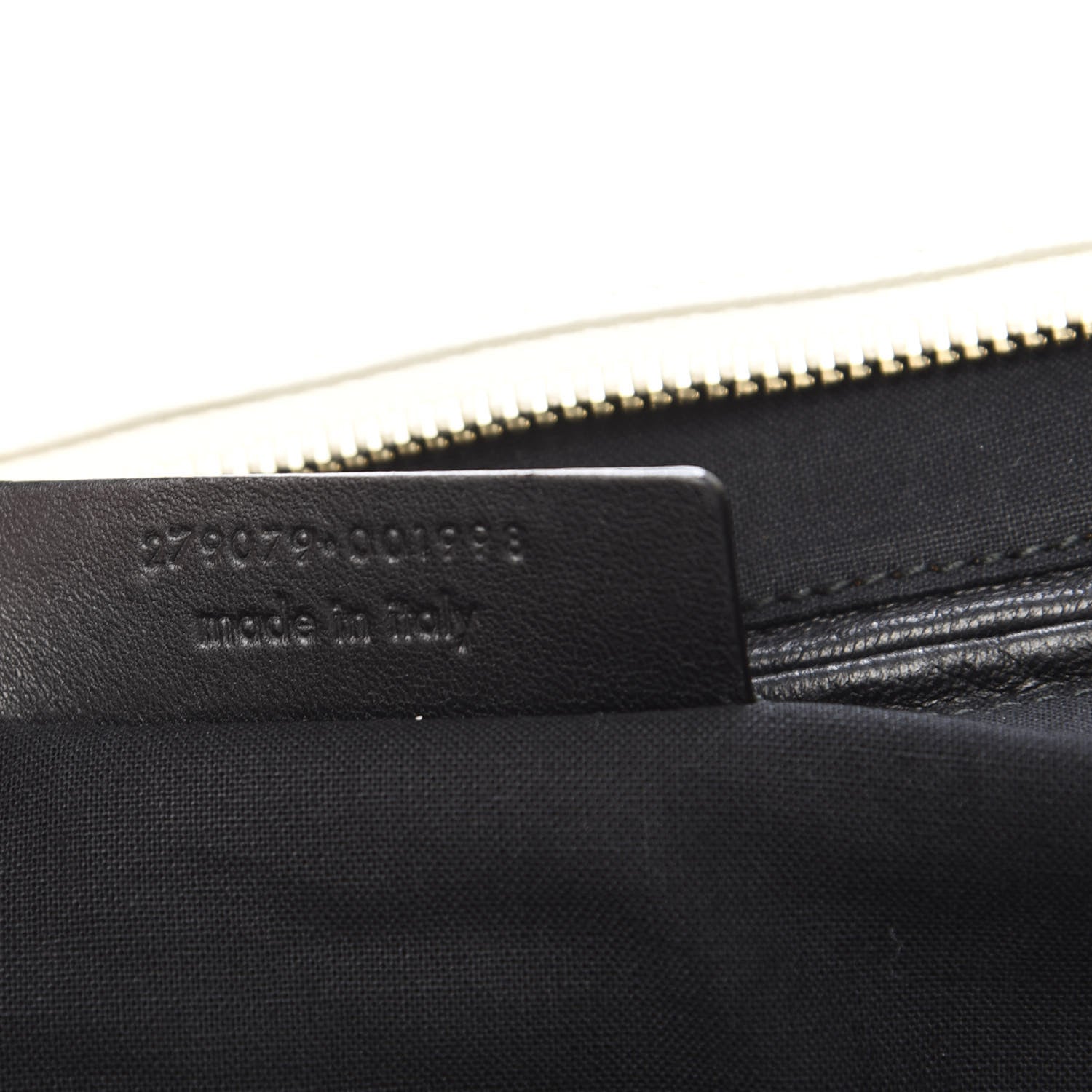 Saint Laurent Sheepskin Medium Cabas ChYc Chalk 7 of 11