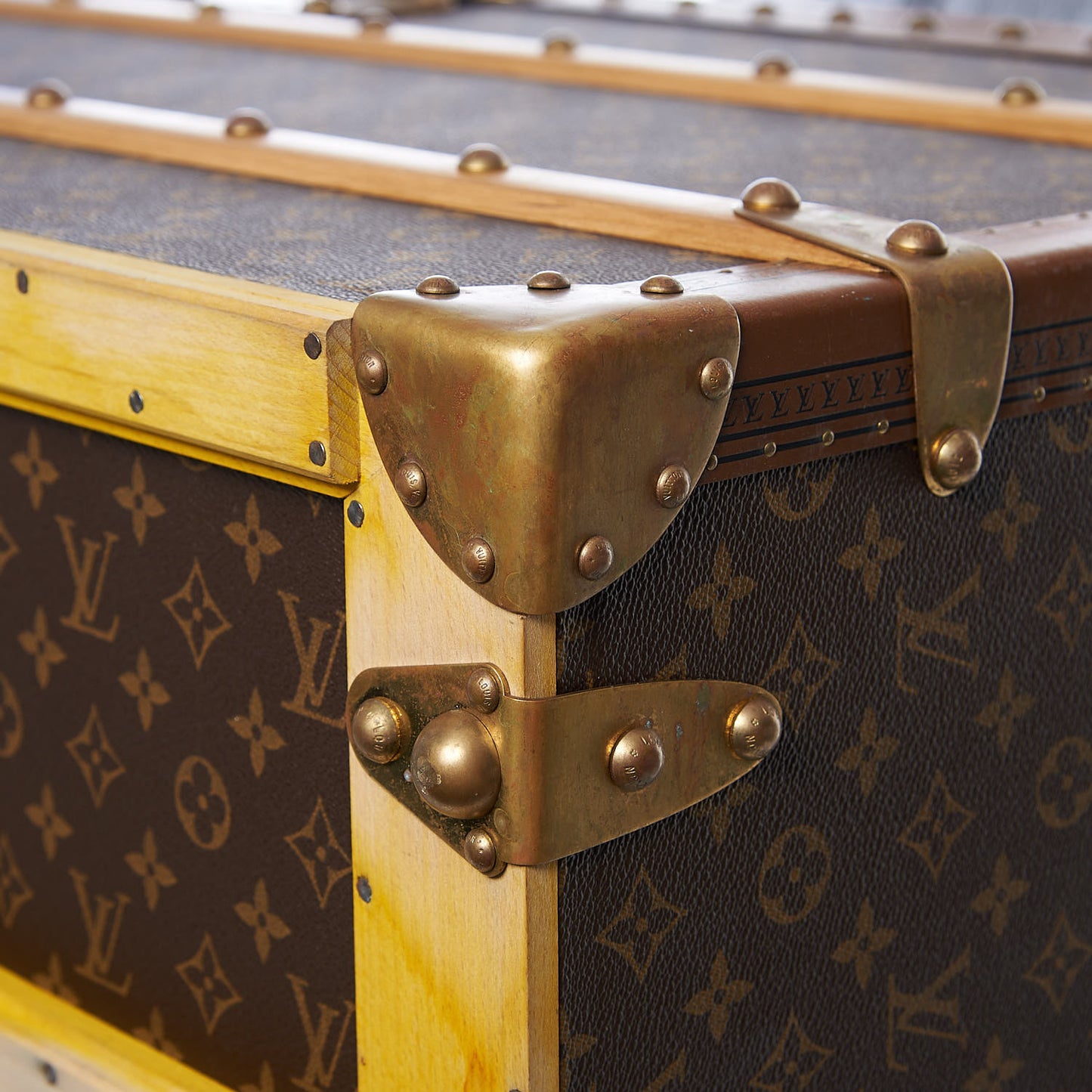 Monogram Malle Courrier Lozine Trunk 110