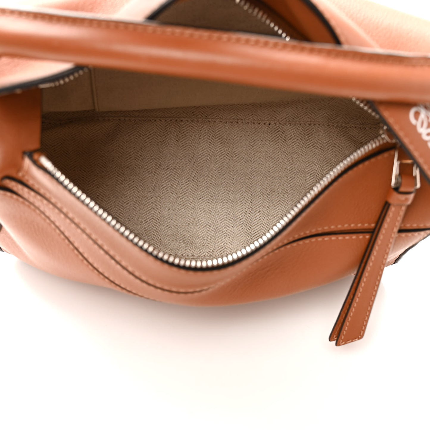 Calfskin Small Puzzle Bag Tan