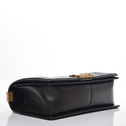 Chanel Lambskin Quilted Medium Boy Flap Black 4 of 11