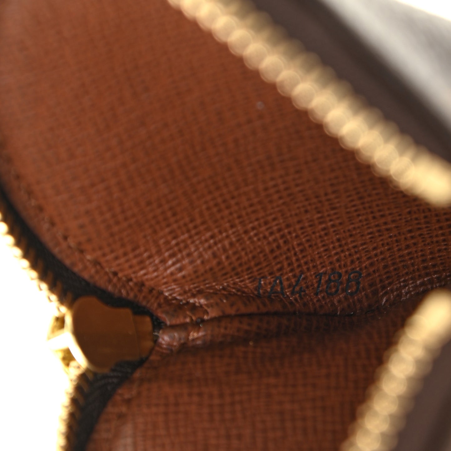 Monogram Round Coin Purse