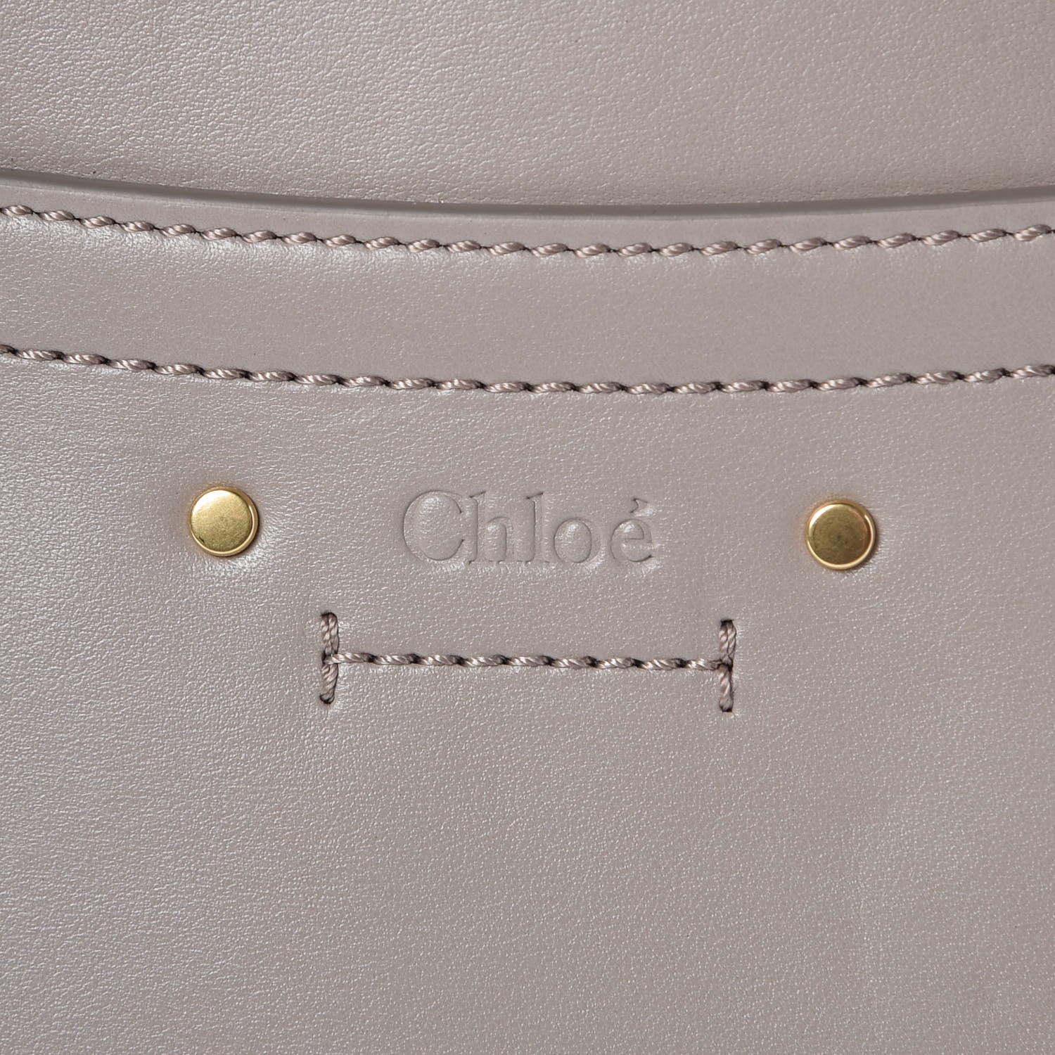 Chloe Calfskin Suede Small Roy Bag Motty Grey 8 of 10