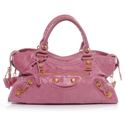 Balenciaga Agneau Giant 21 Gold Hardware Part Time Bubblegum 1 of 11
