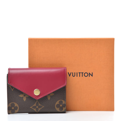 Louis Vuitton Monogram Zoe Wallet Fuchsia 9 of 9